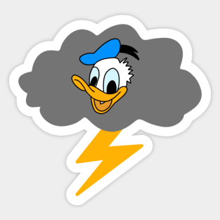 Donald Duck Sticker